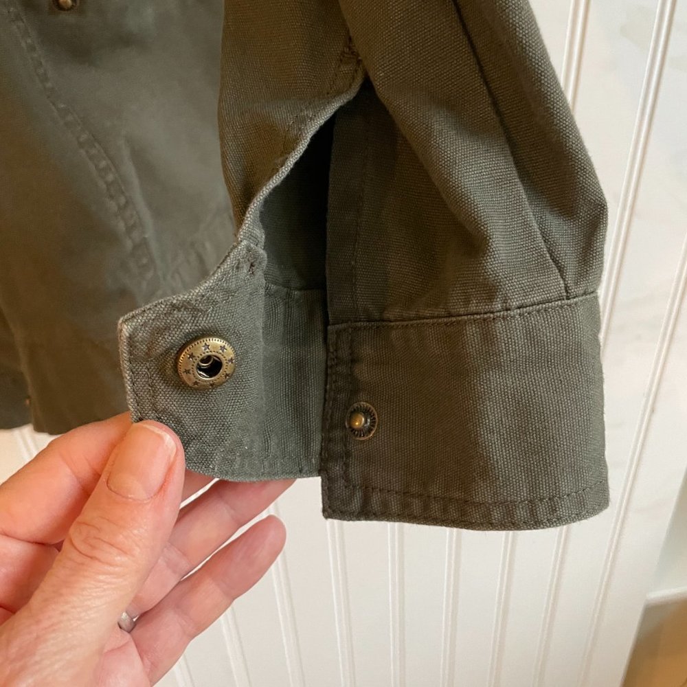 American Rag Green Army Jacket - Small - Picture 3 of 6